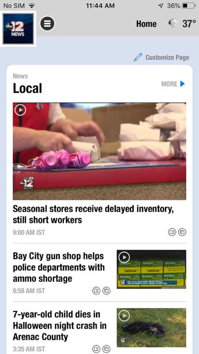 ABC12 News App screenshot