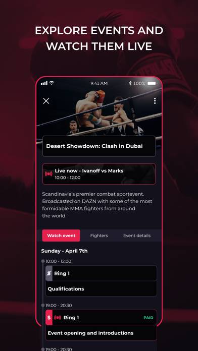 FightScout App screenshot #5