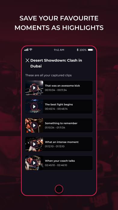 FightScout Captura de pantalla de la aplicación #6