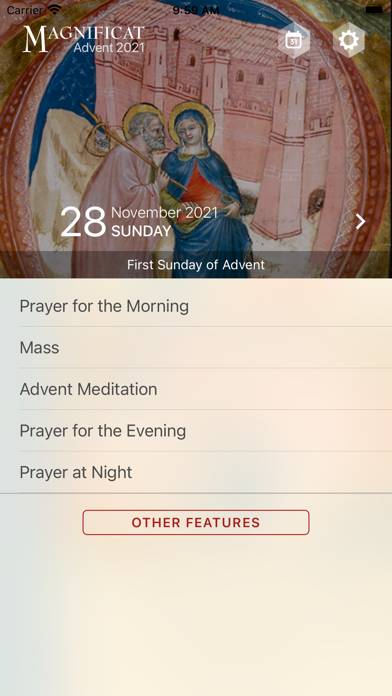 Advent Magnificat 2021 App screenshot #1