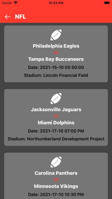 Bovada Sports Events Today App screenshot