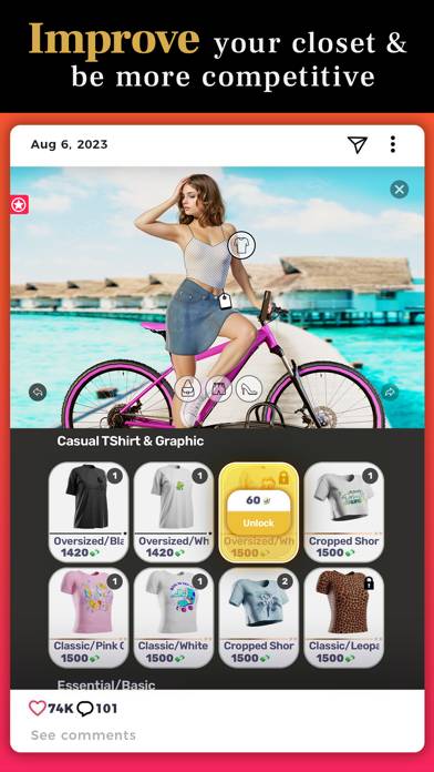 FashionVerse: Fashion Makeover Schermata dell'app #6