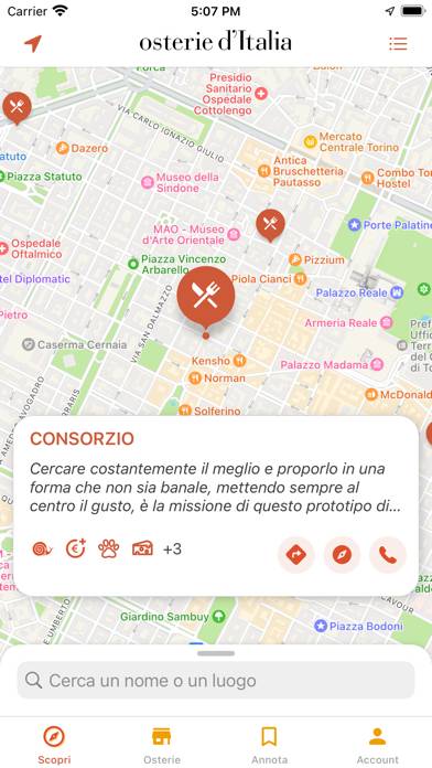 Osterie d'Italia 2022 Schermata dell'app #4