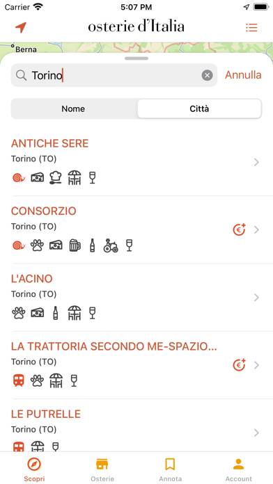 Osterie d'Italia 2022 Schermata dell'app #5