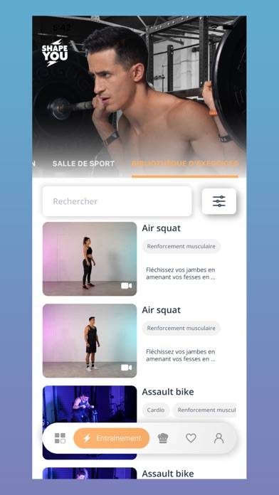 ShapeYou – Fitness, Nutrition Capture d'écran de l'application #5
