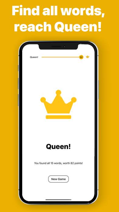Spelling Queen Pangrams App screenshot #2