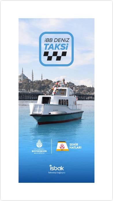 İBB Deniz Taksi Uygulama ekran görüntüsü #1