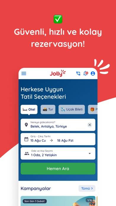 Jolly Tur App screenshot #1