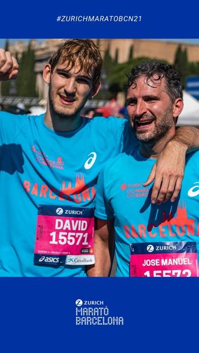 Zurich Marató Barcelona 2021 App skärmdump #4