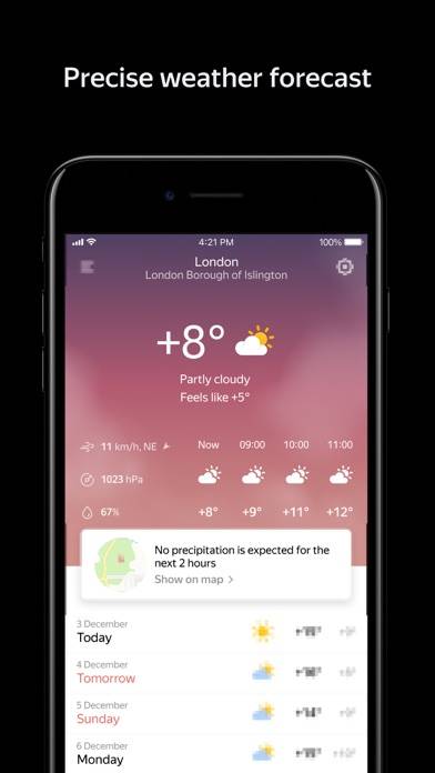 Meteum – Weather Radar App skärmdump #1