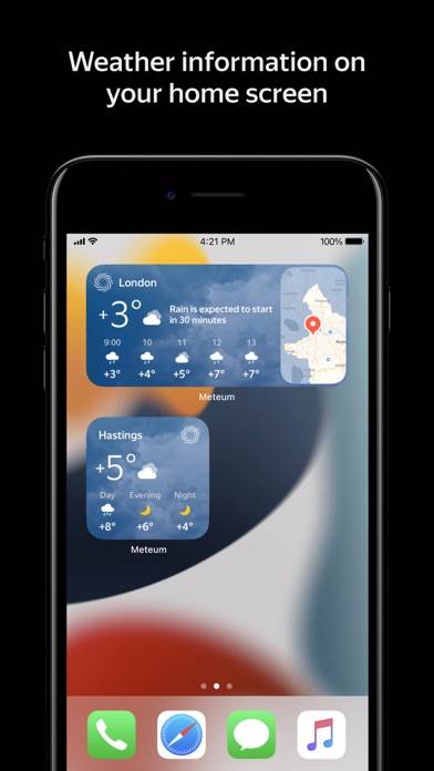 Meteum – Weather Radar App skärmdump #2
