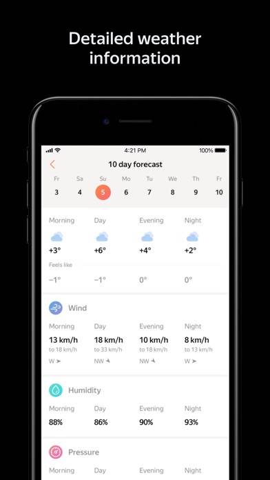 Meteum – Weather Radar App skärmdump #5
