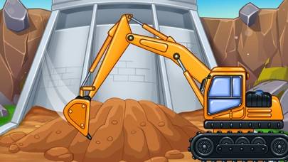 Construction Truck Games Kids Скриншот приложения #1