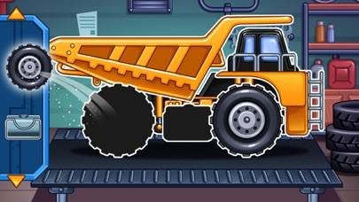 Construction Truck Games Kids Скриншот приложения #3