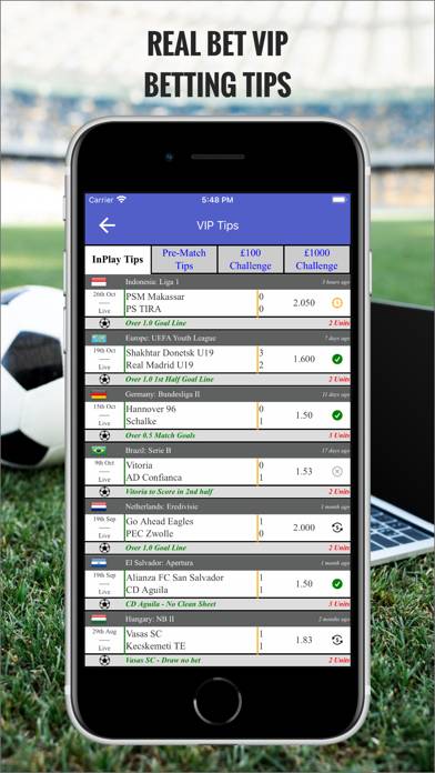 Real Bet VIP Betting Tips Capture d'écran de l'application #3