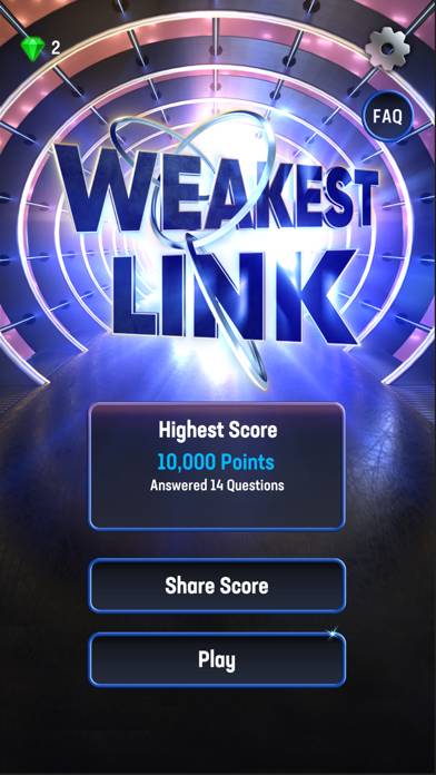 Weakest Link App screenshot #1
