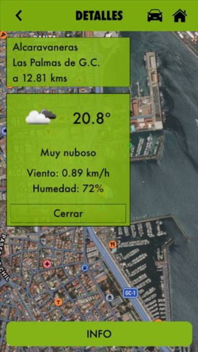 PlayasGranCanaria Captura de pantalla de la aplicación