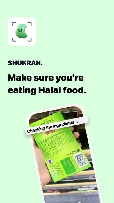 Shukran - Halal Food Checker