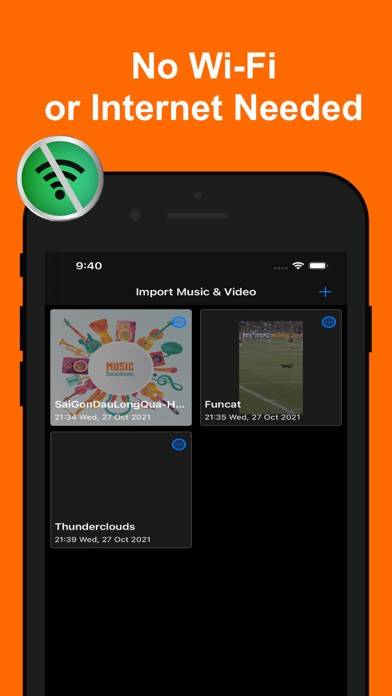 Offline Music ‣ Video Player App skärmdump