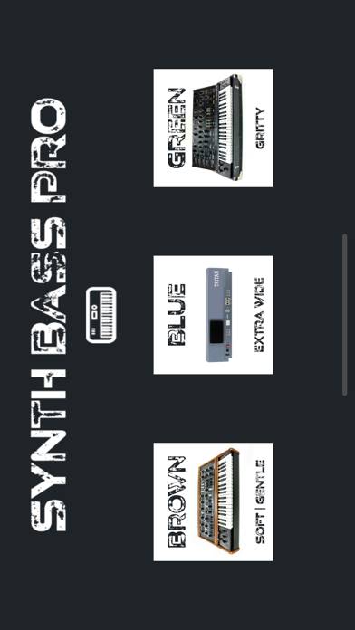 Synth Bass Pro App screenshot