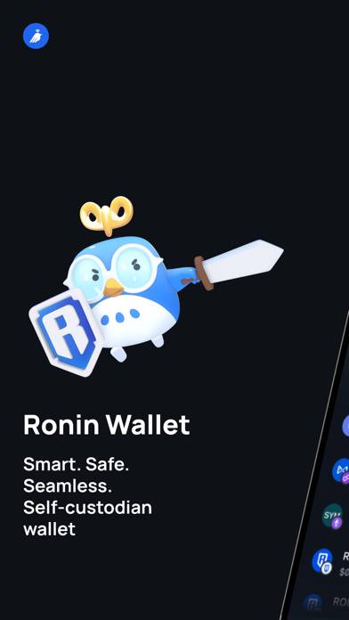 Ronin Wallet Captura de pantalla de la aplicación #1