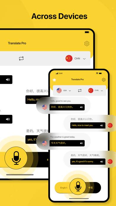 Voice Translator-Translate Pro Schermata dell'app #3