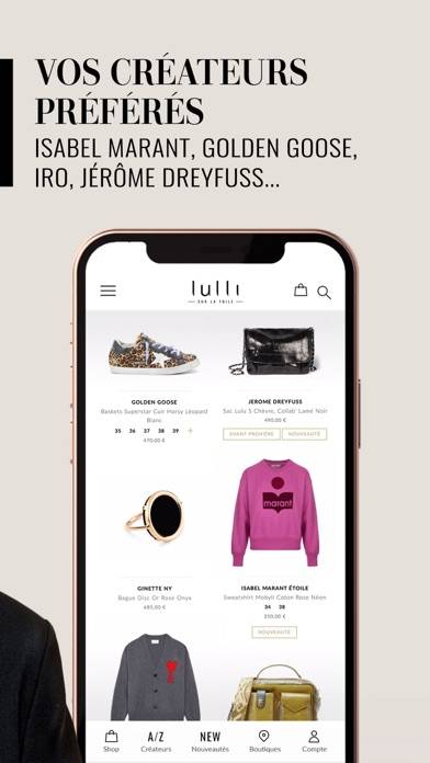 Lulli sur la toile Capture d'écran de l'application