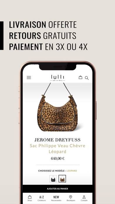 Lulli sur la toile Capture d'écran de l'application