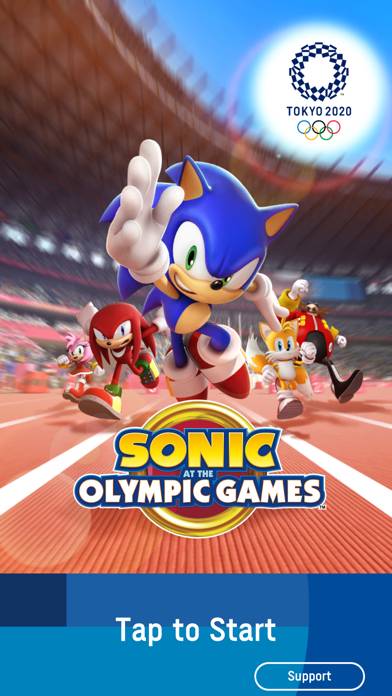 Sonic at the Olympic Games. Schermata dell'app #1