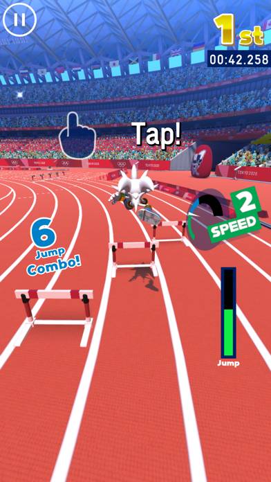 Sonic at the Olympic Games. Captura de pantalla de la aplicación #2