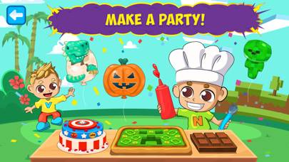 Cooking Party: Vlad and Niki! App screenshot #1