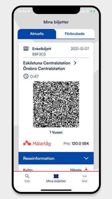Mälartåg App screenshot #4