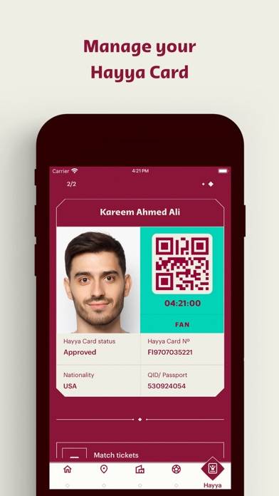 Hayya to Qatar Capture d'écran de l'application #6