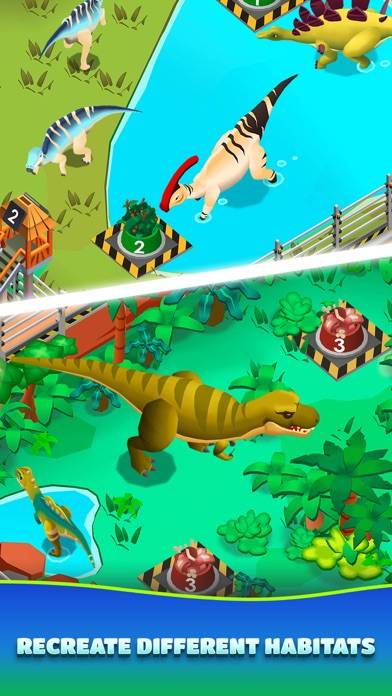Dinosaur ParkJurassic Tycoon Schermata dell'app #2