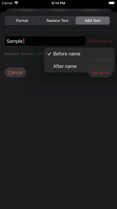 Sample Crate Capture d'écran de l'application #4