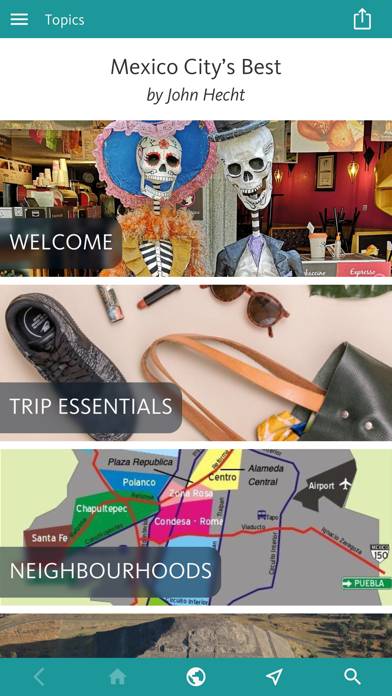 Mexico City’s Best: Trip Guide App screenshot #1