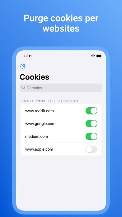 Cookie DNT Privacy for Safari App screenshot #2