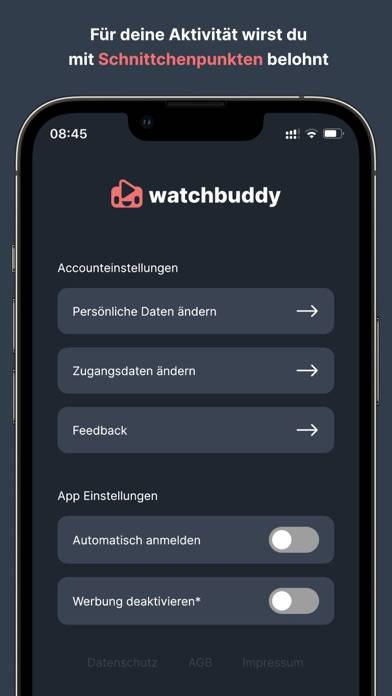 Watchbuddy App-Screenshot #5