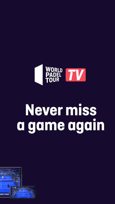 World Padel Tour TV Captura de pantalla de la aplicación #5