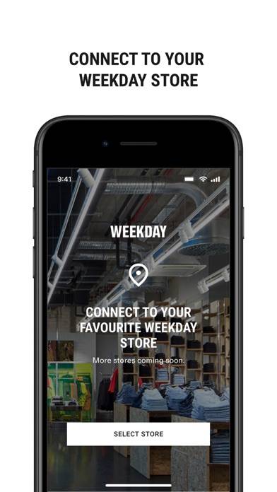 Weekday Store App skärmdump #3