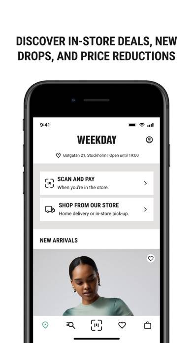 Weekday Store App skärmdump #5