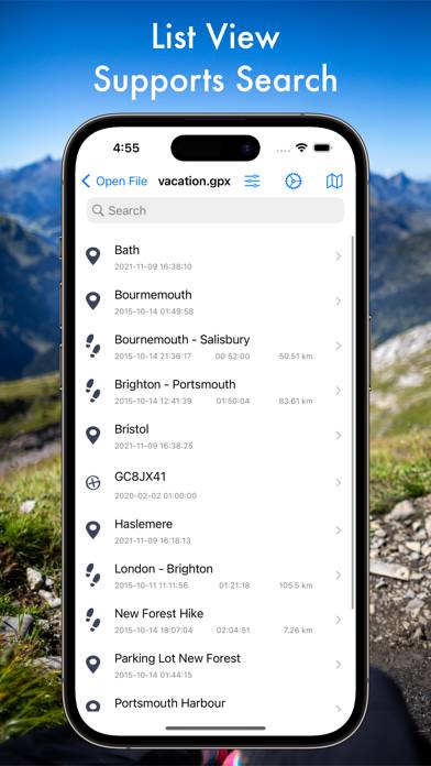 Routetastic App screenshot