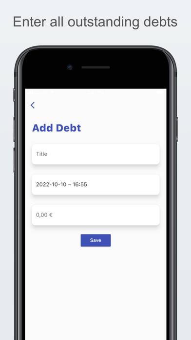 Debt Manager Pro App-Screenshot #1
