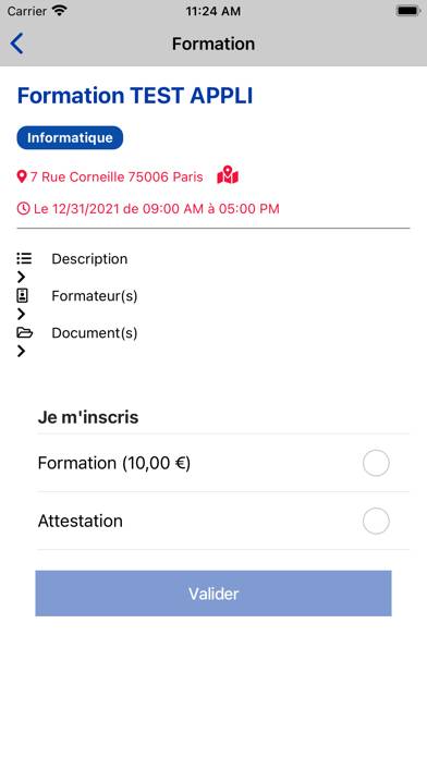 Association des maires 41 Capture d'écran de l'application