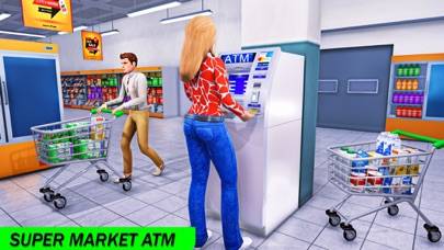Supermarket Cashier Sim Game Скриншот приложения #2
