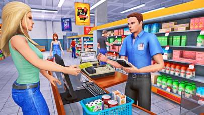 Supermarket Cashier Sim Game Captura de pantalla de la aplicación #3