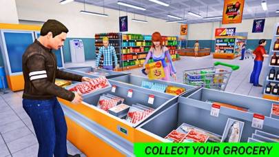 Supermarket Cashier Sim Game Captura de pantalla de la aplicación #4