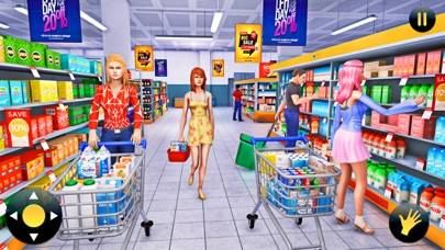 Supermarket Cashier Sim Game Captura de pantalla de la aplicación #5