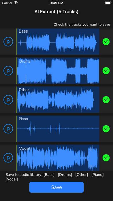 Audio Spleeter screenshot