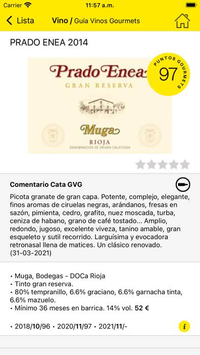 Guía Vinos Gourmets 2022 Pro App screenshot #3